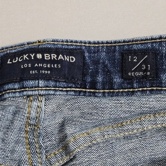 Lucky Brand Lolita Low Rise Skinny Jeans Dark Wash Stretch Women's 12x31 Clean - Picture 4 of 11